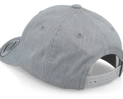 Kids E Letter 3d Heather Grey Adjustable - Kiddo Cap