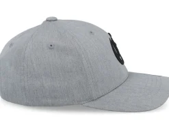 Kids E Letter 3d Heather Grey Adjustable - Kiddo Cap