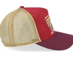 Kids Eagle Head Red/Maroon Trucker - Stetson