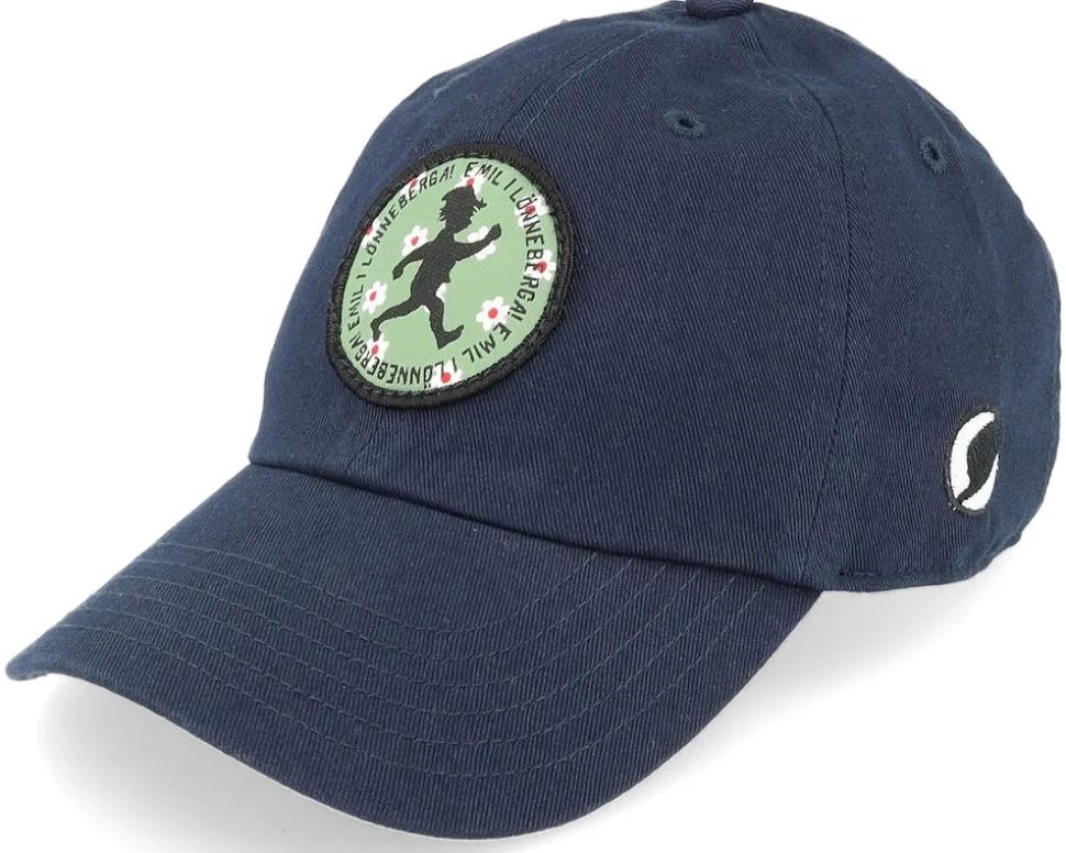 Kids Emil Blossom Circle Navy Dad Cap - Emil I Lönneberga