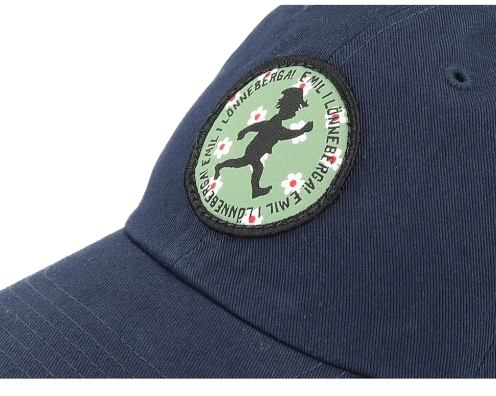 Kids Emil Blossom Circle Navy Dad Cap - Emil I Lönneberga