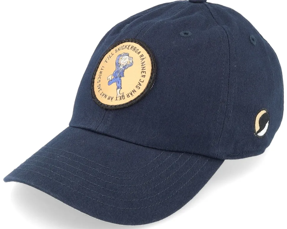 Kids Emil Snickerboa Circle Navy Dad Cap - Emil I Lönneberga