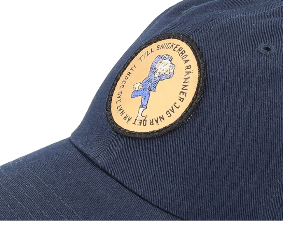 Kids Emil Snickerboa Circle Navy Dad Cap - Emil I Lönneberga