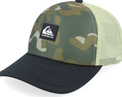 Kids Emu Coop Grape Leaf/Black A-Frame Trucker - Quiksilver