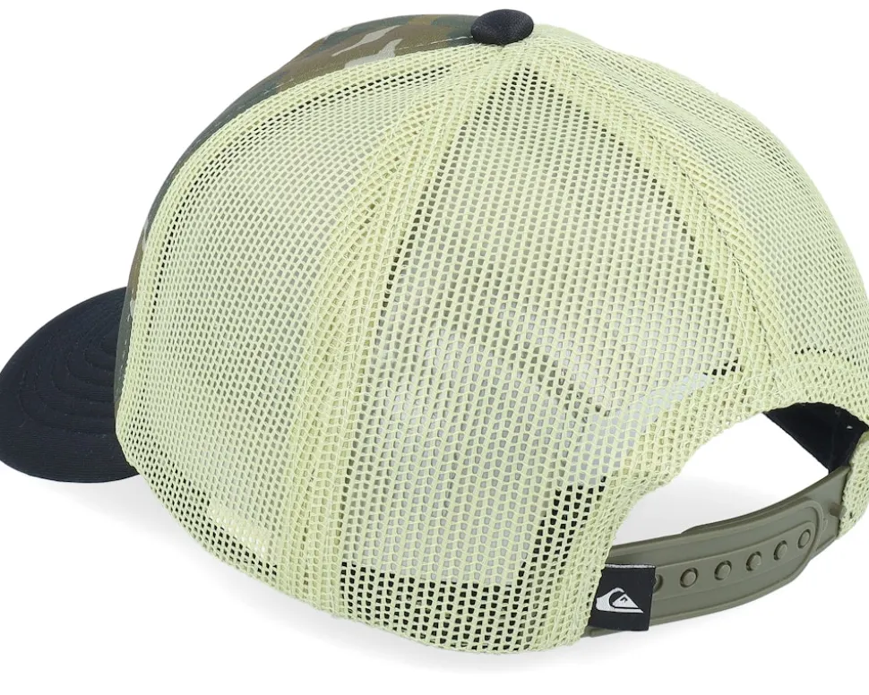 Kids Emu Coop Grape Leaf/Black A-Frame Trucker - Quiksilver