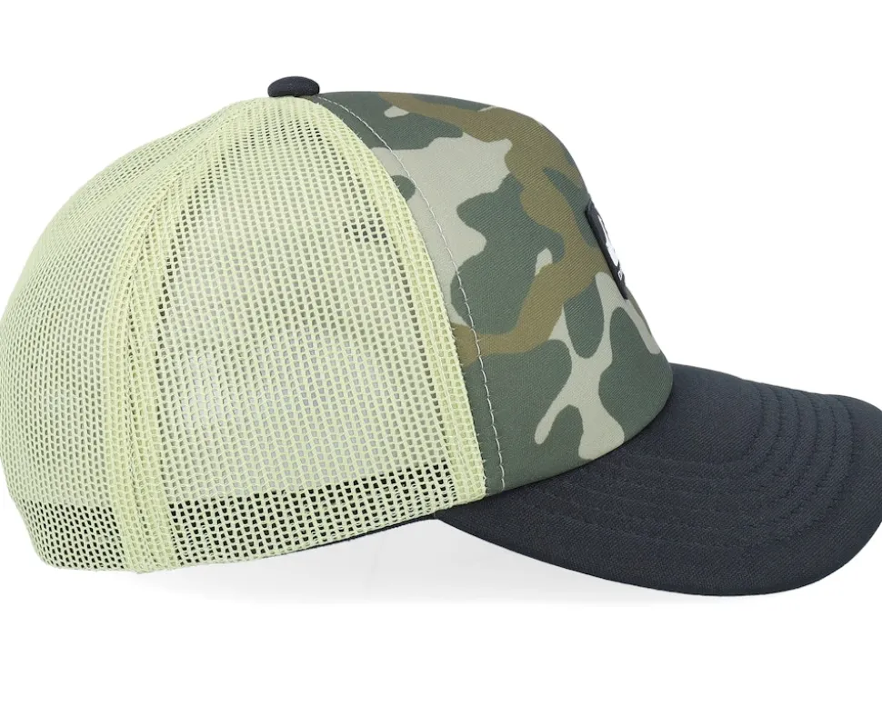 Kids Emu Coop Grape Leaf/Black A-Frame Trucker - Quiksilver