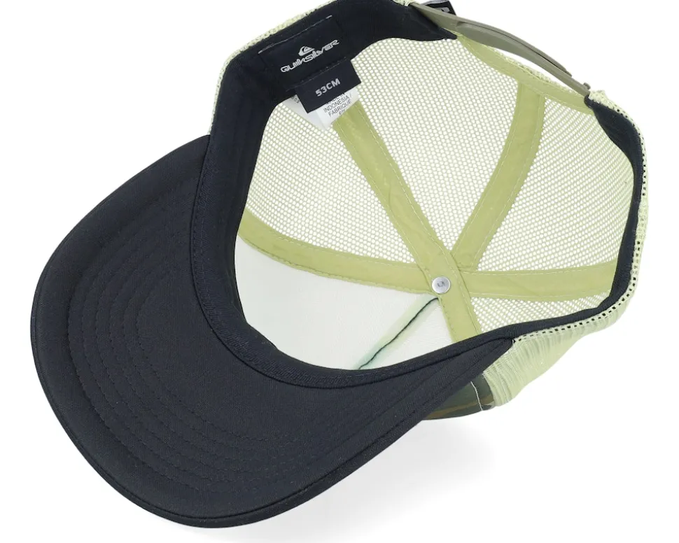 Kids Emu Coop Grape Leaf/Black A-Frame Trucker - Quiksilver