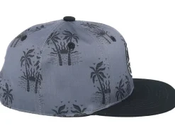 Kids Endless Summer Charcoal Snapback - Headster