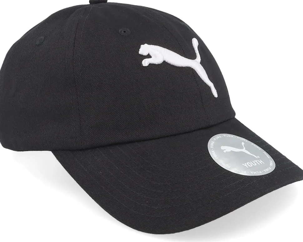 Kids Essential Puma Cat Bb Cap Jr Black Dad Cap - Puma