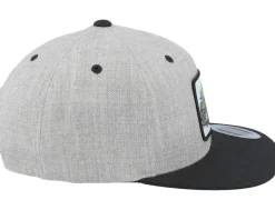 Kids Extreme Tractor Grey/Black Snapback - Kiddo Cap