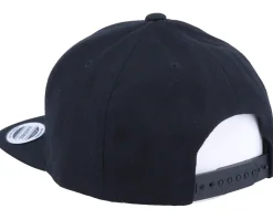 Kids F Letter 3D Black Snapback - Kiddo Cap