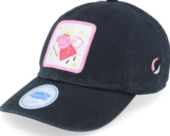Kids Fairy Peppa Black Dad Cap - Peppa Pig
