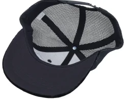 Kids Farming Tractor Patch Velvet Black Trucker - Kiddo Cap