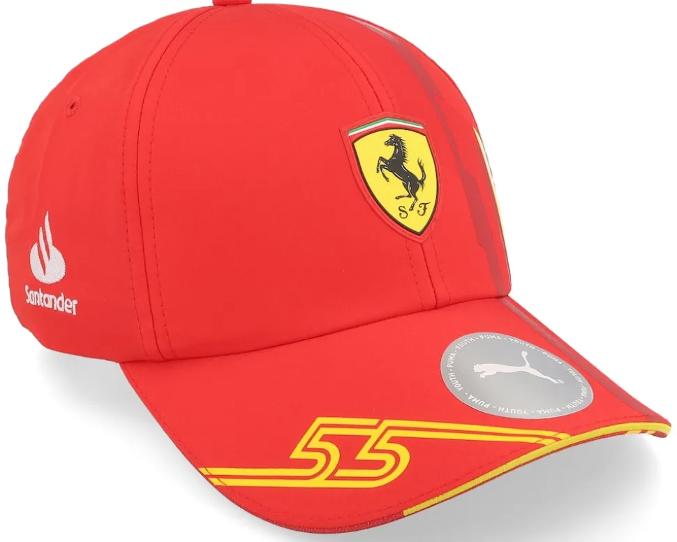 Kids Ferrari F1 23 Special Edition Sainz Red Adjustable - Formula One