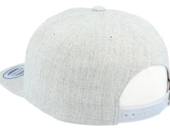 Kids Fighter Kid Heather Grey Snapback - Kiddo Cap