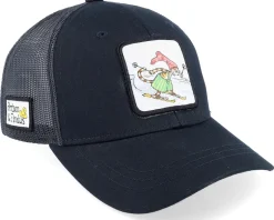 Kids Findus Skiing Black Trucker - Pettson och Findus