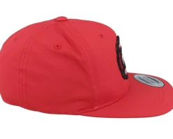 Kids Fire Fighter Junior 3d Patch Red Snapback - Kiddo Cap