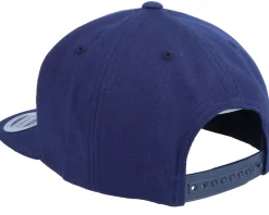 Kids Fire Truck Navy Snapback - Kiddo Cap