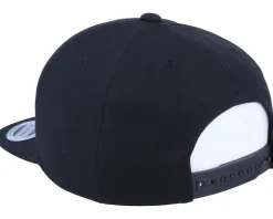 Kids Flame Angel Fish Black Snapback - Kiddo Cap