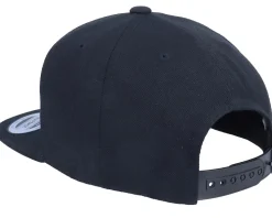 Kids Flaming Football Black Snapback - Forza