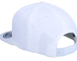 Kids Flaming Football White Snapback - Forza