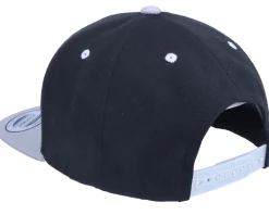 Kids Flash And Thunder 3D Black/Silver Snapback - Kiddo Cap