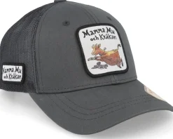 Kids Flyger Dark Grey Trucker - Mamma Mu & Kråkan