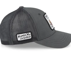 Kids Flyger Dark Grey Trucker - Mamma Mu & Kråkan