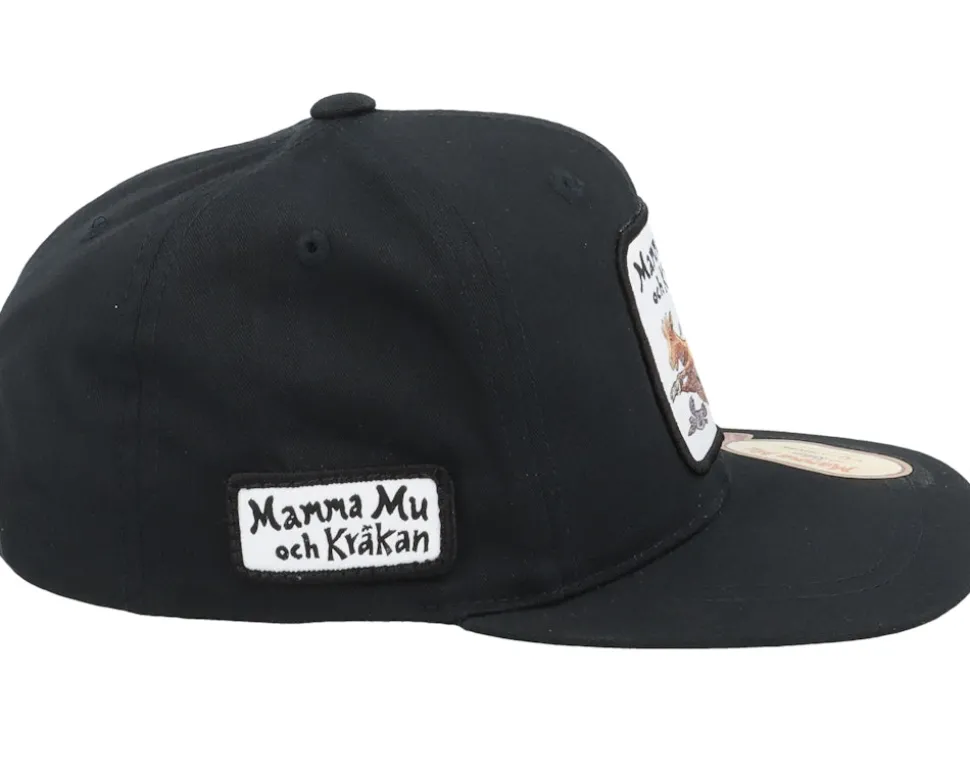 Kids Flyger Toddler Black Snapback - Mamma Mu & Kråkan