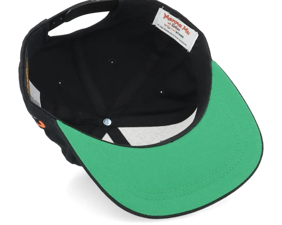 Kids Flyger Toddler Black Snapback - Mamma Mu & Kråkan