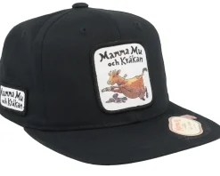 Kids Flyger Toddler Black Snapback - Mamma Mu & Kråkan
