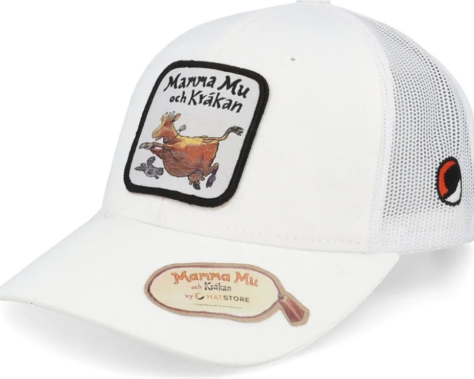 Kids Flyger White Trucker - Mamma Mu & Kråkan