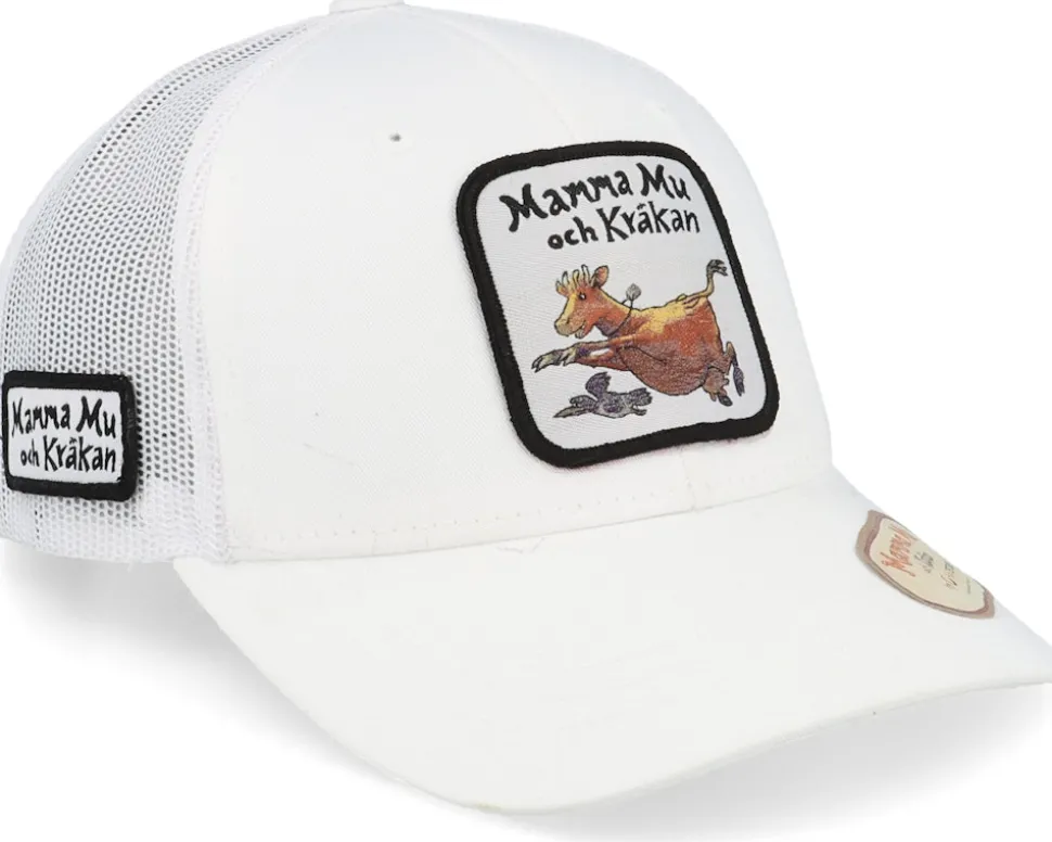 Kids Flyger White Trucker - Mamma Mu & Kråkan