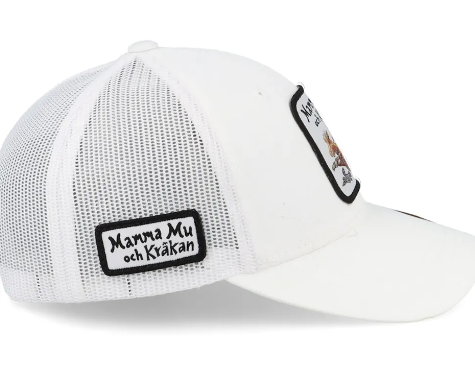 Kids Flyger White Trucker - Mamma Mu & Kråkan