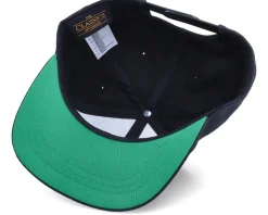 Kids Football Applique Black Snapback - Forza