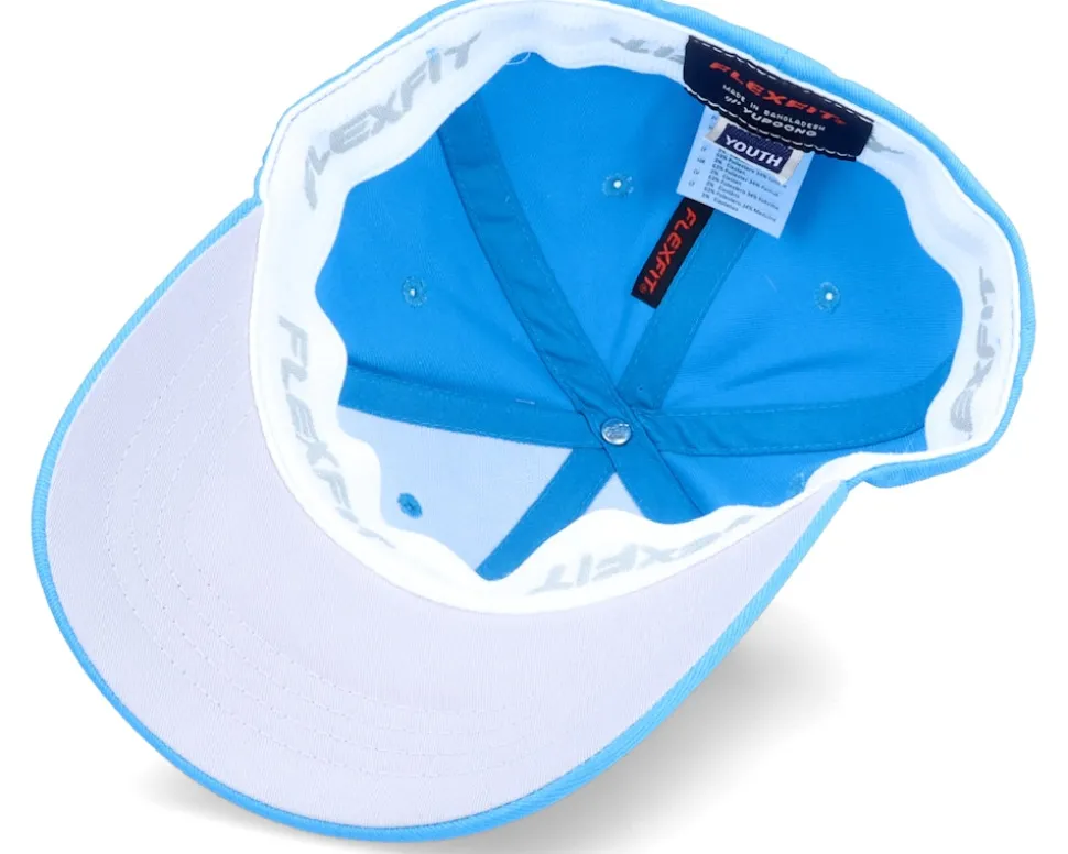 Kids Football Player Kick Ocean Blue Flexfit - Forza