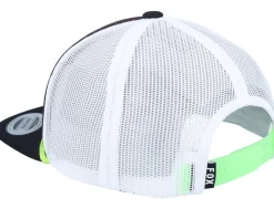 Kids Fox X Kawasaki Black/White Trucker Snapback - Fox