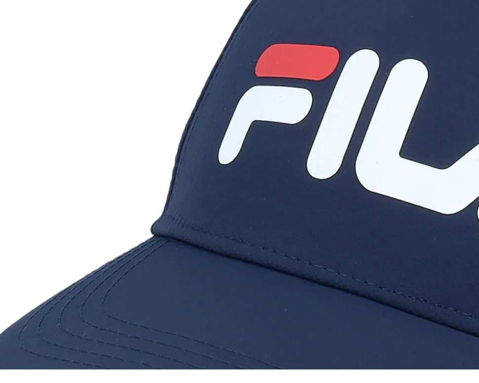 Kids Funza 5 Panel Print Linear Logo Black Iris A-Frame Adjustable - Fila