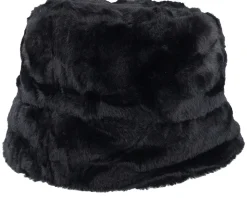Kids Furry Friend Hat Black Bucket - Headster