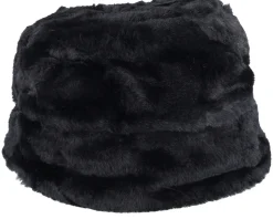 Kids Furry Friend Hat Black Bucket - Headster