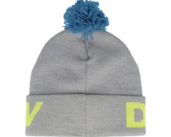 Kids Gambol Beanie Steeple Gray Pom - DC