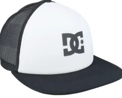 Kids Gas Station White/Black Trucker - DC