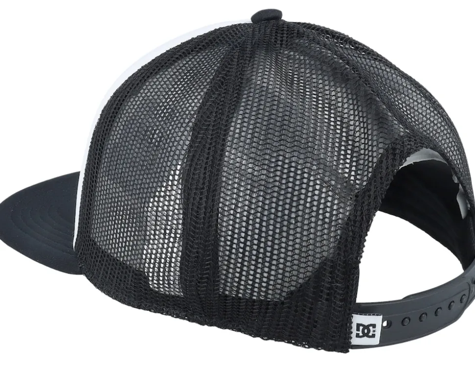 Kids Gas Station White/Black Trucker - DC