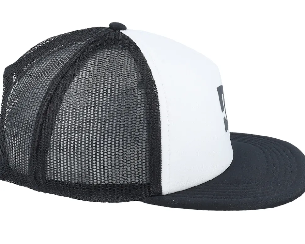 Kids Gas Station White/Black Trucker - DC