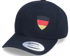 Kids Germany Flag Shield Black Adjustable - Forza