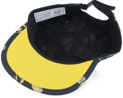 Kids Glendale Uv Cap Construction Site Black 5-Panel - Herschel