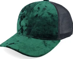 Kids Green/Black Velvet Trucker - Equip