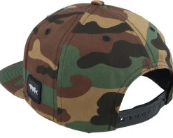 Kids Grisjävel Camo Snapback - Skillfish