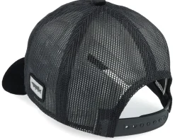 Kids Grisjävel Silver Youth Black Velvet Trucker - Skillfish