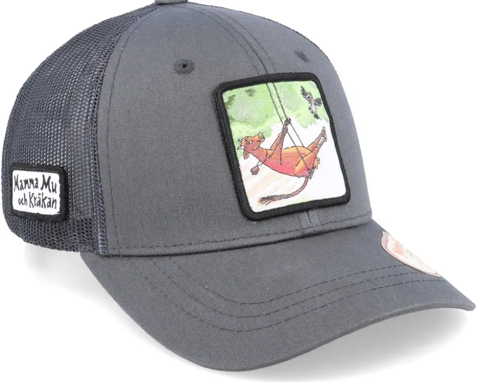 Kids Gungar Dark Grey Trucker - Mamma Mu & Kråkan